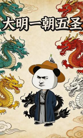 短剧《大明一朝五圣》海报