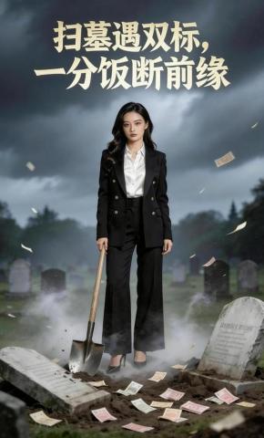 短剧《扫墓遇双标，一分饭断前缘》海报