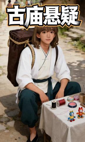 短剧《古庙悬疑》海报