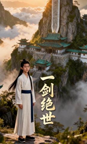 短剧《一剑绝世》海报