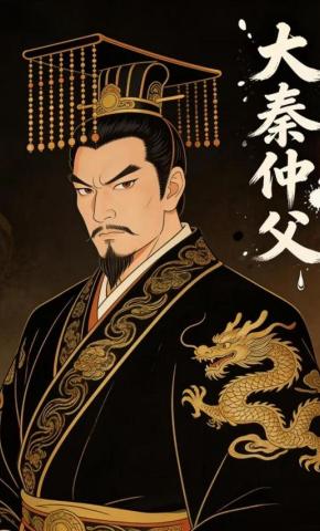 短剧《大秦仲父》海报