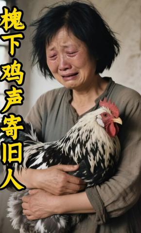 短剧《槐下鸡声寄旧人》海报