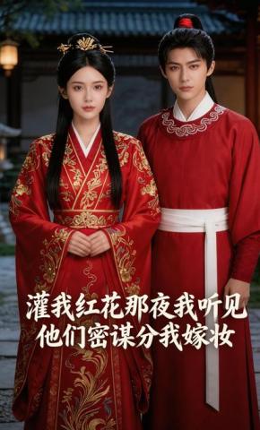 短剧《灌我红花那夜，我听见他们密谋分我嫁妆》海报