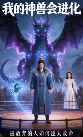 短剧《我的神兽会进化》海报