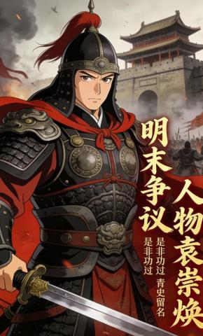 短剧《明末争议人物袁崇焕》海报