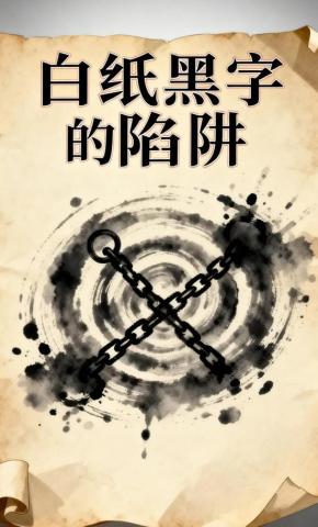 短剧《白纸黑字的陷阱》海报