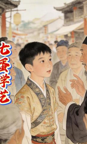 短剧《七蛋学艺》海报