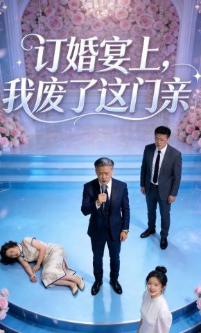 短剧《订婚宴上，我废了这门亲》海报