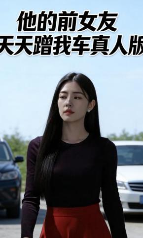 短剧《他的前女友天天蹭我车真人版》海报