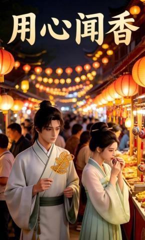 短剧《用心闻香》海报