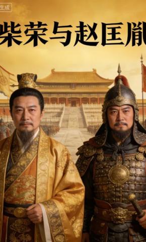 短剧《柴荣与赵匡胤》海报
