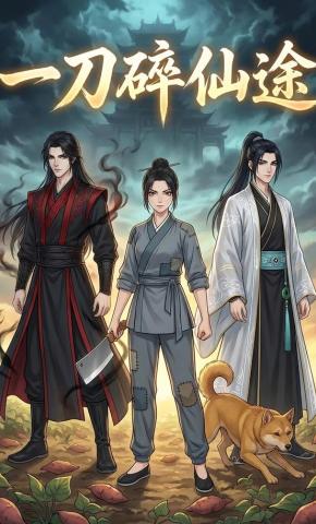 短剧《一刀碎仙途》海报