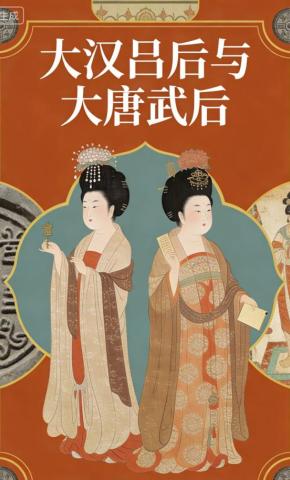 短剧《大汉吕后与大唐武后》海报