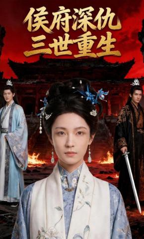 短剧《侯府深仇，三世重生》海报