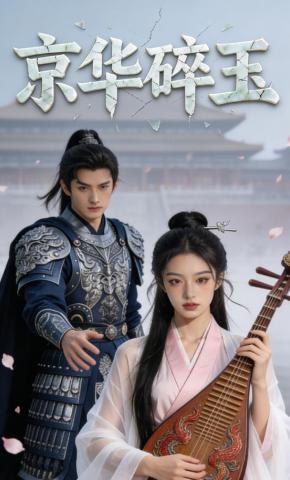 短剧《京华碎玉》海报