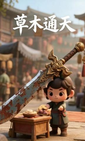 短剧《草木通天》海报