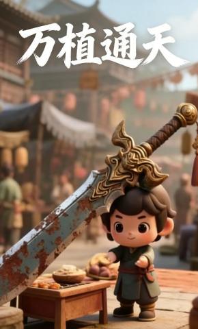 短剧《万植通天》海报