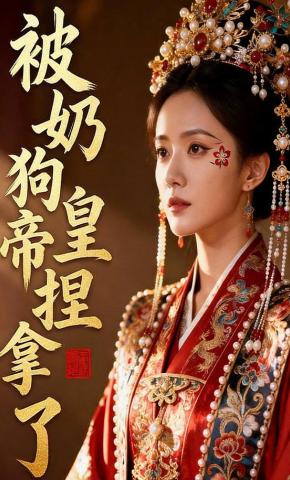短剧《被奶狗皇帝拿捏了》海报