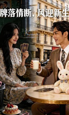短剧《牌落情断，风迎新生》海报