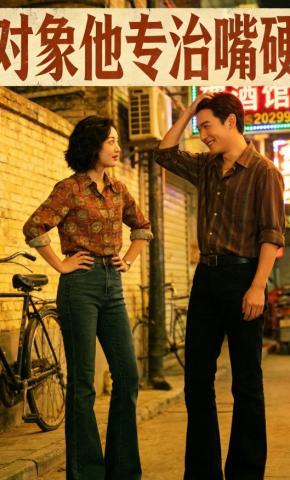 短剧《对象他专治嘴硬》海报