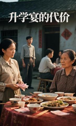 短剧《升学宴的代价》海报