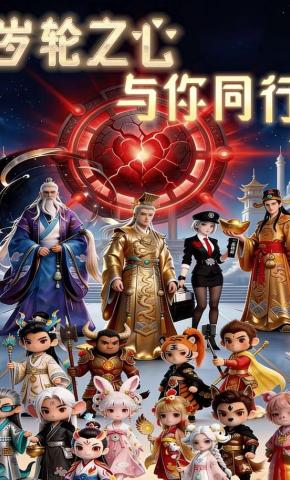 短剧《岁轮之心：与你同行》海报