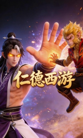 短剧《仁德西游》海报