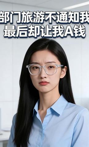 短剧《部门旅游不通知我，最后却让我A钱》海报