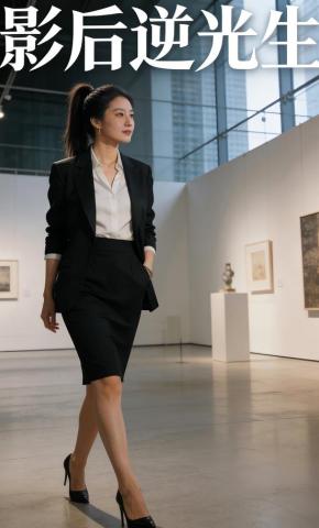 短剧《影后逆光生》海报