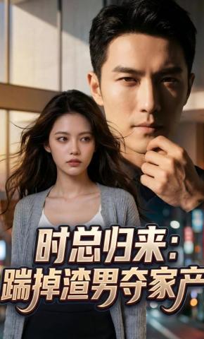 短剧《时总归来：踹掉渣男夺家产》海报