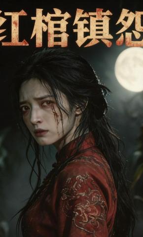 短剧《红棺镇怨》海报