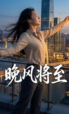 短剧《晚风将至》海报