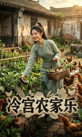 短剧《冷宫农家乐》海报