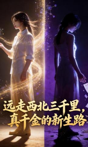 短剧《远走西北三千里，真千金的新生路》海报