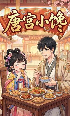 短剧《唐宫小馋》海报