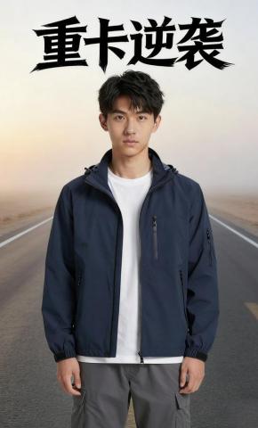 短剧《重卡逆袭》海报