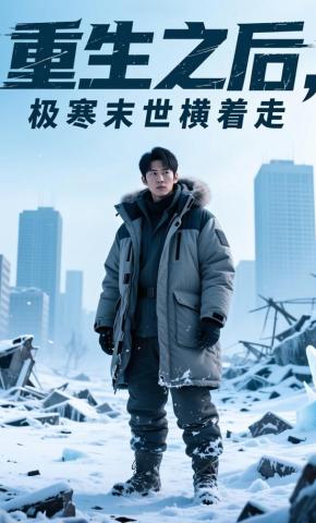 短剧《重生之后，极寒末世横着走》海报