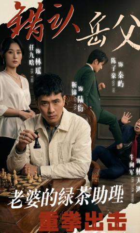 短剧《错认岳父，老婆的绿茶助理重拳出击》海报