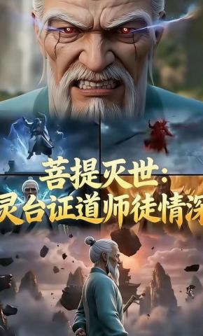 短剧《菩提灭世：灵台证道师徒情深》海报