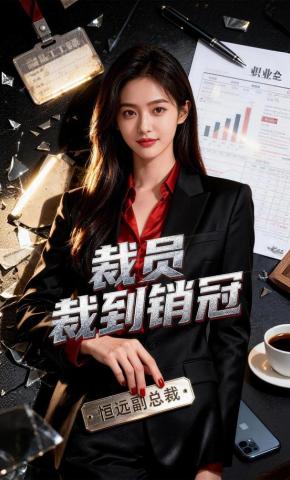 短剧《裁员裁到销冠》海报