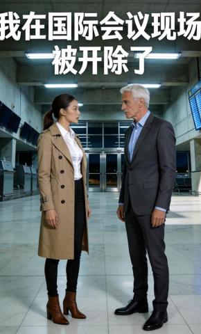 短剧《我在国际会议现场，被开除了》海报