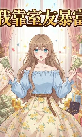 短剧《我靠室友暴富》海报