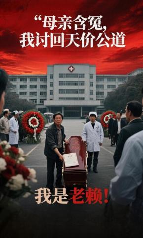 短剧《母亲含冤，我讨回天价公道》海报