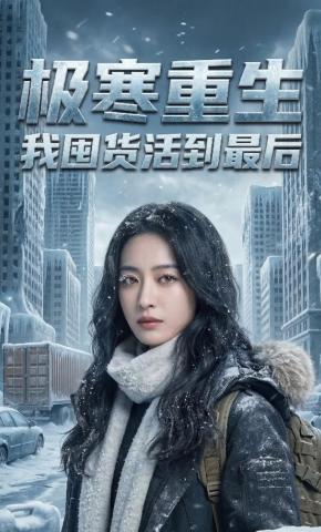 短剧《极寒重生：我囤货活到最后》海报