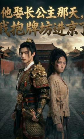 短剧《他娶长公主那天，我抱牌坊进京了》海报