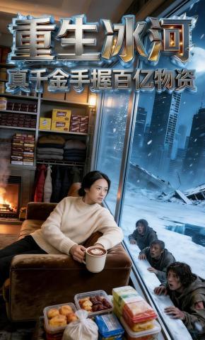 短剧《重生冰河：真千金手握百亿物资》海报
