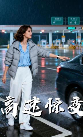 短剧《高速惊变》海报