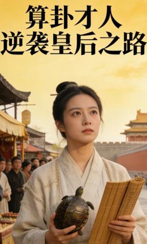 短剧《算卦才人逆袭皇后之路》海报