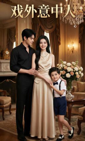 短剧《戏外意中人》海报