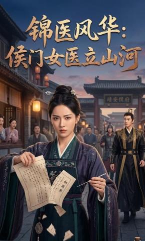短剧《锦医风华：侯门女医立山河》海报